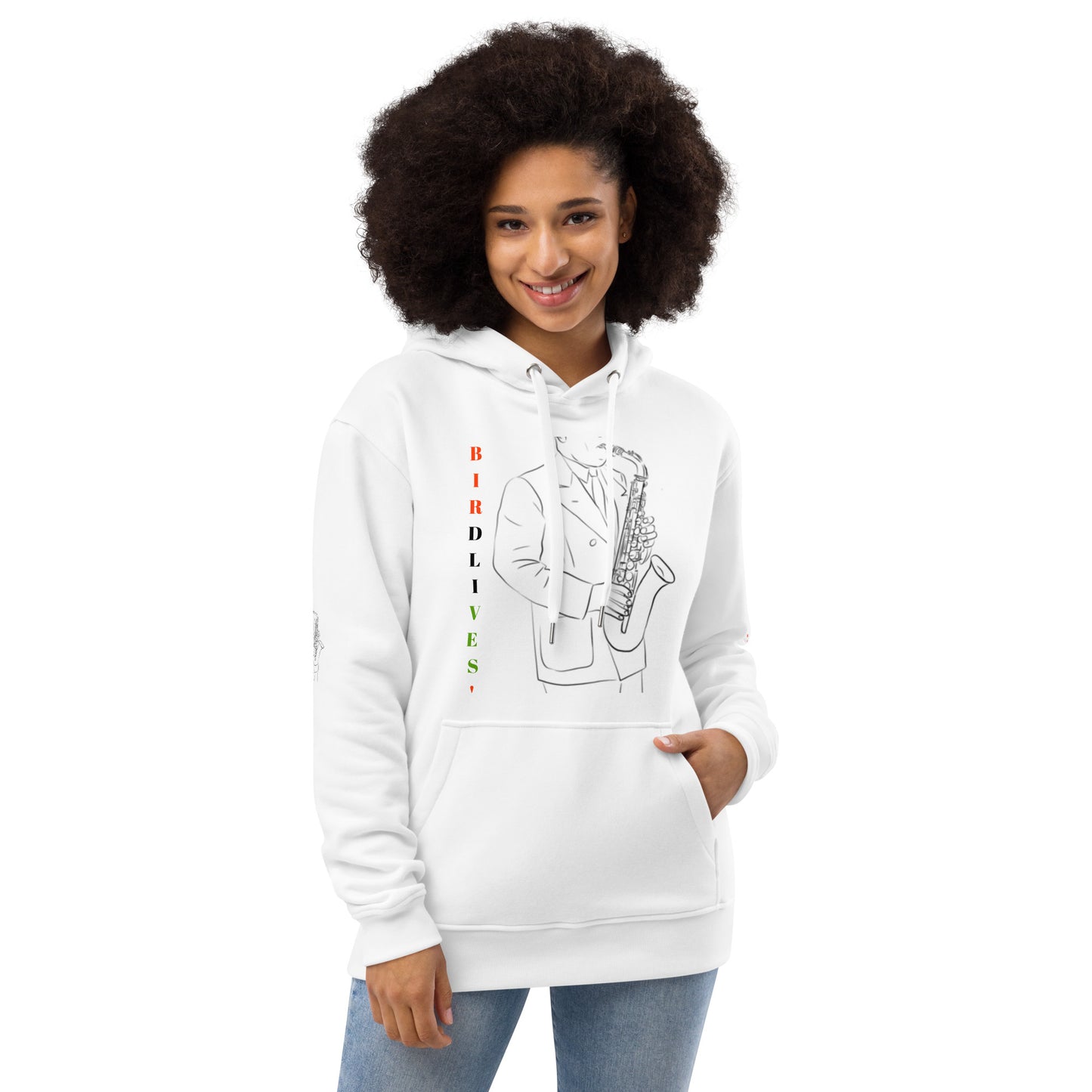 BIRD LIVES! Premium Eco Hoodie by SobG Designs