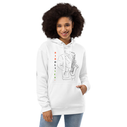 BIRD LIVES! Premium Eco Hoodie by SobG Designs