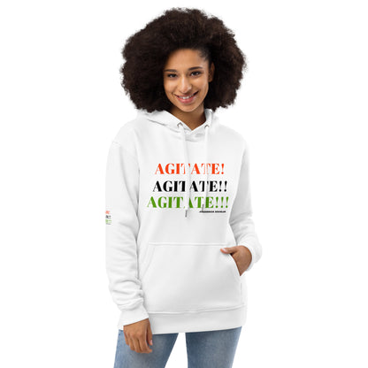 AGITATE! AGITATE! AGITATE!  Premium Eco Hoodie by SobG Designs