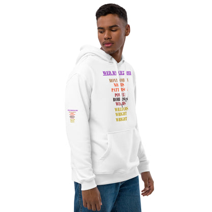 WED. MARCH 25, 1931, UNISEX Premium Eco Hoodie by SoG Designs