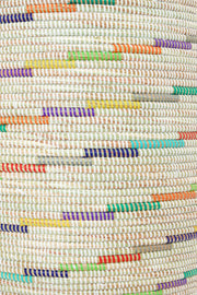 Vanilla Sugar Swirl Large Laundry Hamper Basket, Sold as Set of (2)