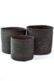 Midnight Iringa Baskets Set of (3)