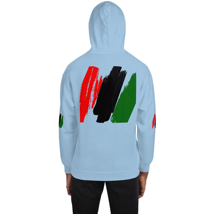 The Red, Black, & Green Unisex Hoodie by SobG Designs