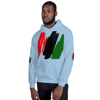 The Red, Black, & Green Unisex Hoodie by SobG Designs