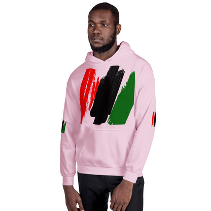 The Red, Black, & Green Unisex Hoodie by SobG Designs