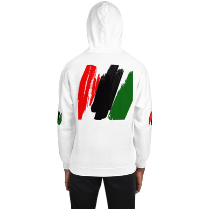 The Red, Black, & Green Unisex Hoodie by SobG Designs