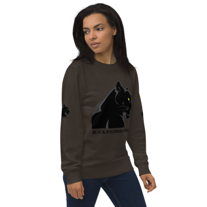 BLACK PANTHER LIVES! Unisex Organic Sweatshirt by SobG Designs