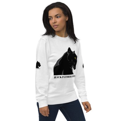 BLACK PANTHER LIVES! Unisex Organic Sweatshirt by SobG Designs