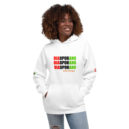 DIASPORANS Unisex Hoodie by SobG Designs