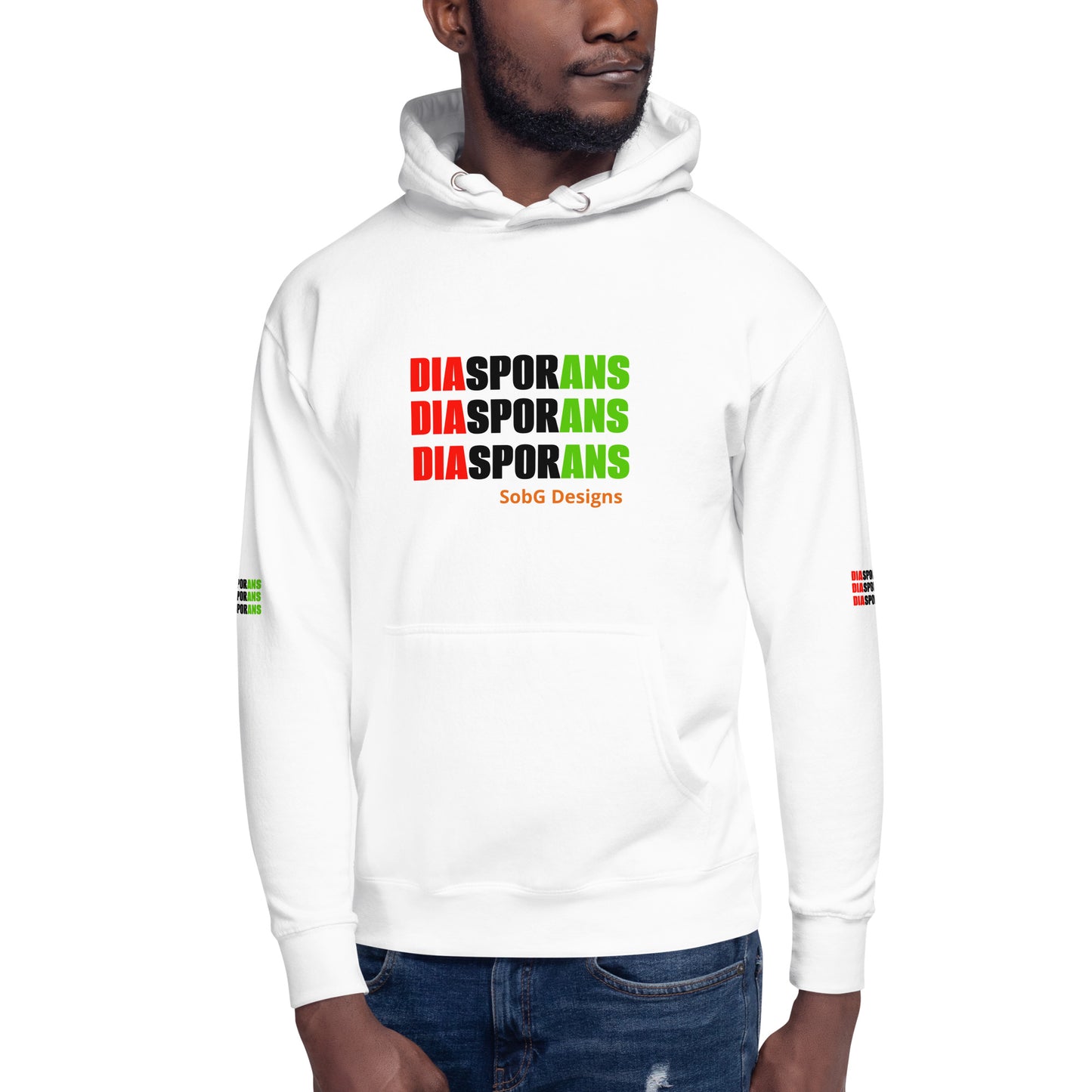 DIASPORANS Unisex Hoodie by SobG Designs