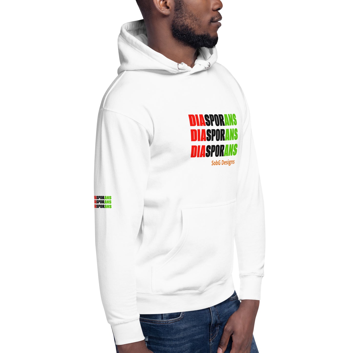 DIASPORANS Unisex Hoodie by SobG Designs