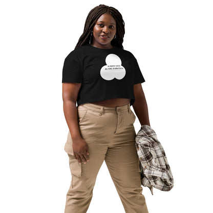 SURROUNDED BY THE DARKNESS Women’s Crop Top by SobG Designs