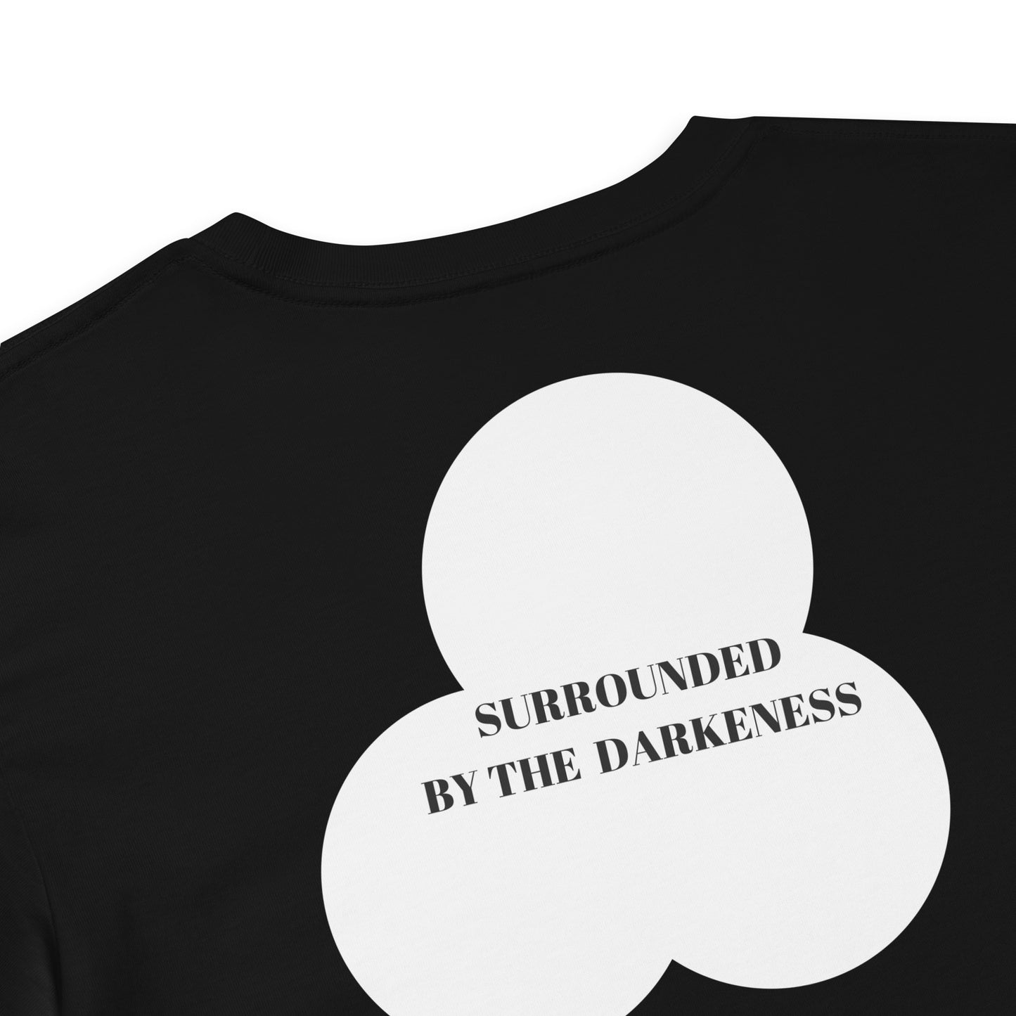 SURROUNDED BY THE DARKNESS Women’s Crop Top by SobG Designs