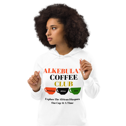 ALKEBULAN COFFEE CLUB Women's Eco Fitted Hoodie by SobG Designs