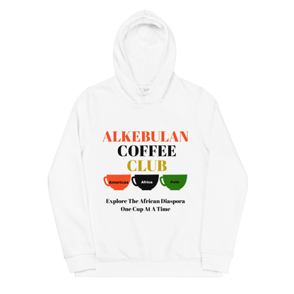 ALKEBULAN COFFEE CLUB Women's Eco Fitted Hoodie by SobG Designs
